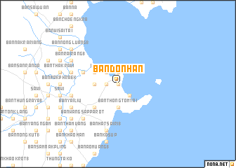 map of Ban Don Han