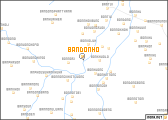 map of Ban Don Ho