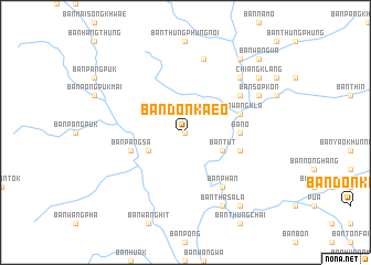 map of Ban Don Kaeo
