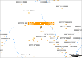 map of Ban Donkaphoung