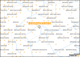 map of Ban Don Khanak