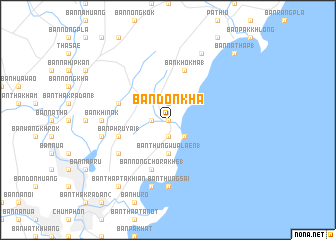 map of Ban Don Kha