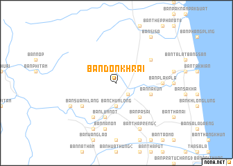map of Ban Don Khrai