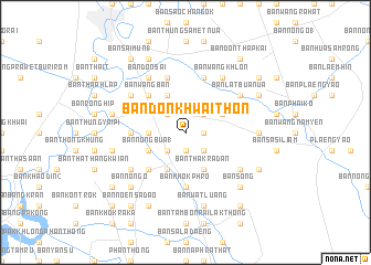 map of Ban Don Khwai Thon