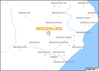 map of Ban Don Klang