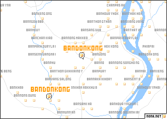 map of Ban Donkong