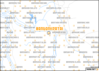 map of Ban Don Kratai