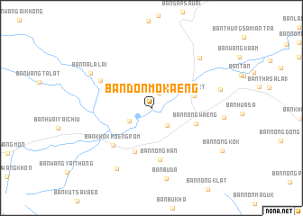 map of Ban Don Mo Kaeng