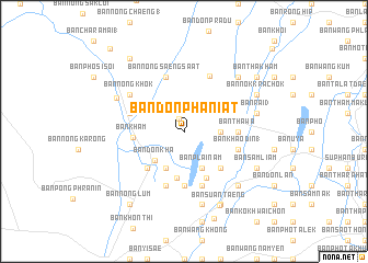 map of Ban Don Phaniat