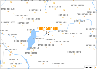 map of Ban Don Sai