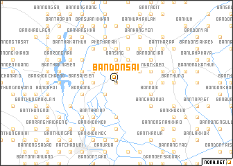 map of Ban Don Sai