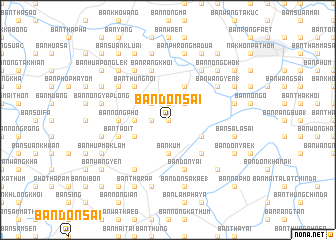 map of Ban Don Sai