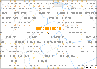 map of Ban Don Sakae