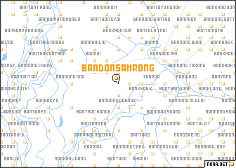 map of Ban Don Samrong