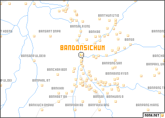 map of Ban Don Si Chum