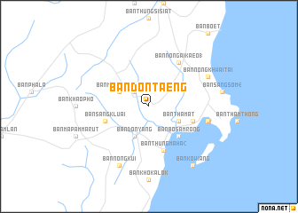 map of Ban Don Taeng