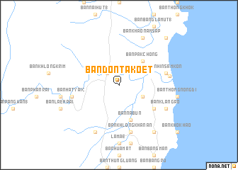 map of Ban Don Ta Koet