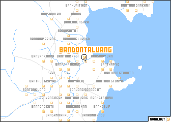 map of Ban Don Ta Luang