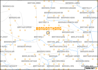 map of Ban Don Thong