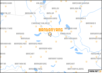 map of Ban Don Yang