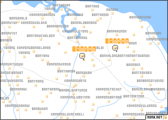 map of Ban Don