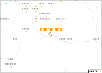 map of Bandounga