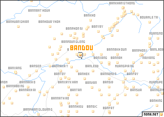 map of Ban Dou
