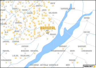 map of Bandrāl