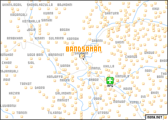 map of Bānd Saman
