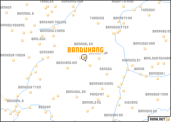 map of Ban Duhang