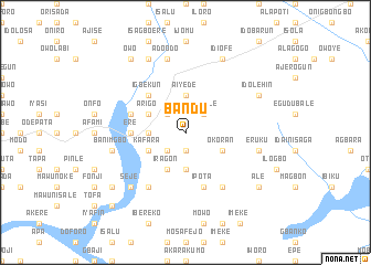 map of Bandu