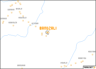 map of Bandzali