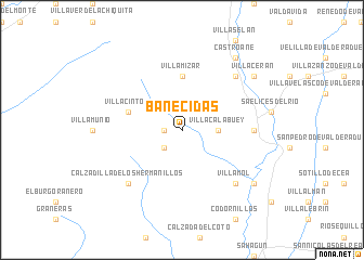 map of Banecidas
