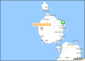 map of Banedinga