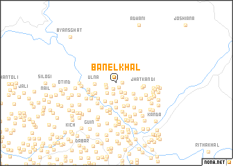 map of Banelkhāl