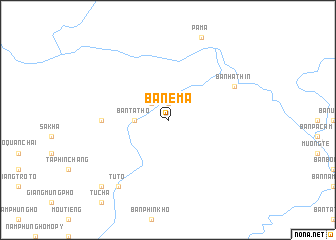 map of Bản E Ma