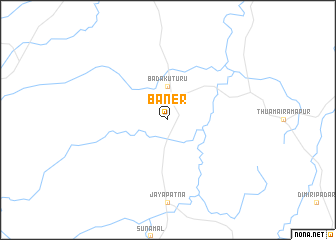 map of Baner