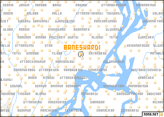 map of Bāneswardi