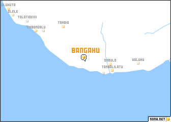 map of Bangahu