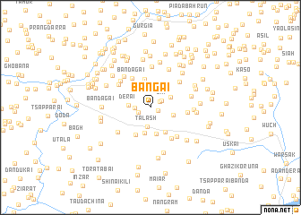 map of Bangai