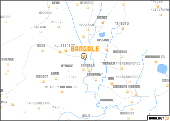 map of Bangale