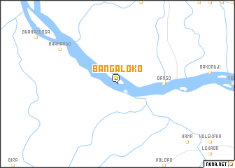 map of Bangaloko
