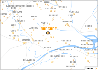 map of Bangane