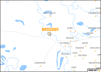 map of Bangaon