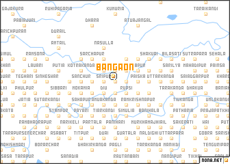 map of Bangaon