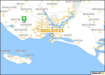 map of Ban-Gâvres