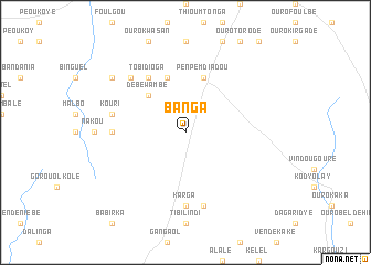 map of Banga