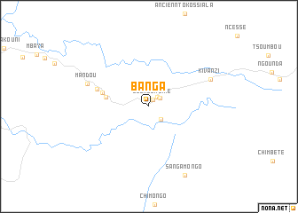 map of Banga