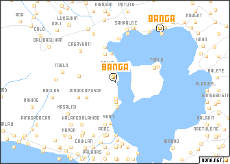 map of Banga