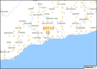 map of Bañga